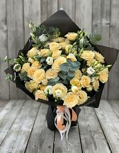 Букет цветов из:  Розы и Лизиантусы #REPLACE_PRED# Анжеро-Судженске