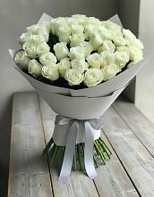 Букет 35 Белых роз #REPLACE_PRED# Анжеро-Судженске