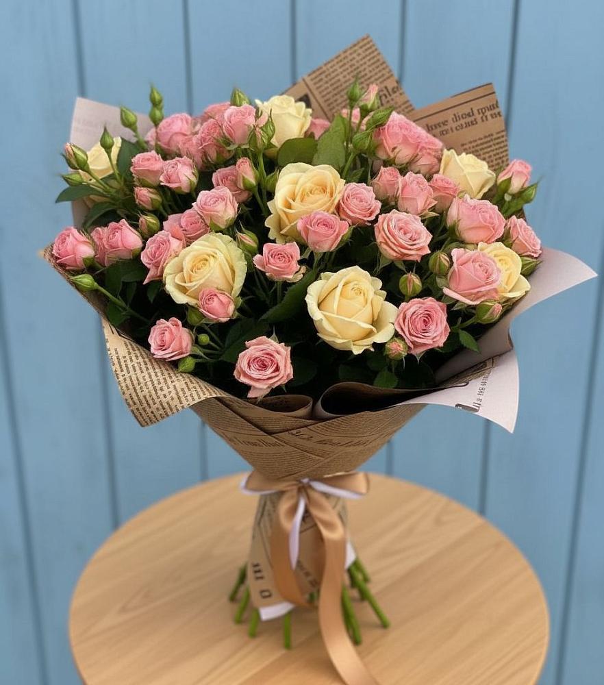 Букет цветов из: Розы в Анжеро-Судженске