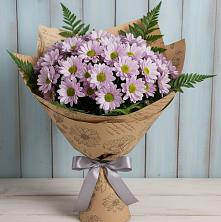 Букет соблазн в Анжеро-Судженске Букет цветов из:  Хризантемы в Анжеро-Судженске