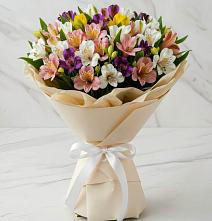 Букет цветов из:  Альстромерии в Анжеро-Судженске