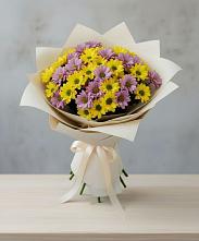 Букет цветов из:  Хризантемы в Анжеро-Судженске
