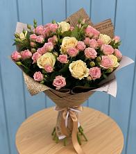 Букет варенье из роз в Анжеро-Судженске Букет цветов из:  Розы в Анжеро-Судженске
