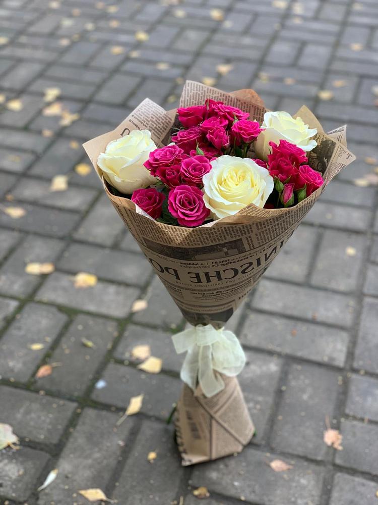 Букет цветов из: Розы в Анжеро-Судженске